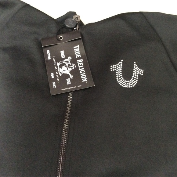 TRUE RELIGION SPARKLE Zip Front Hoodie - Picture 2 of 8